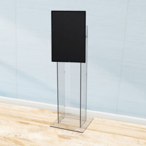 Anteprima espositore porta monitor in plexiglass