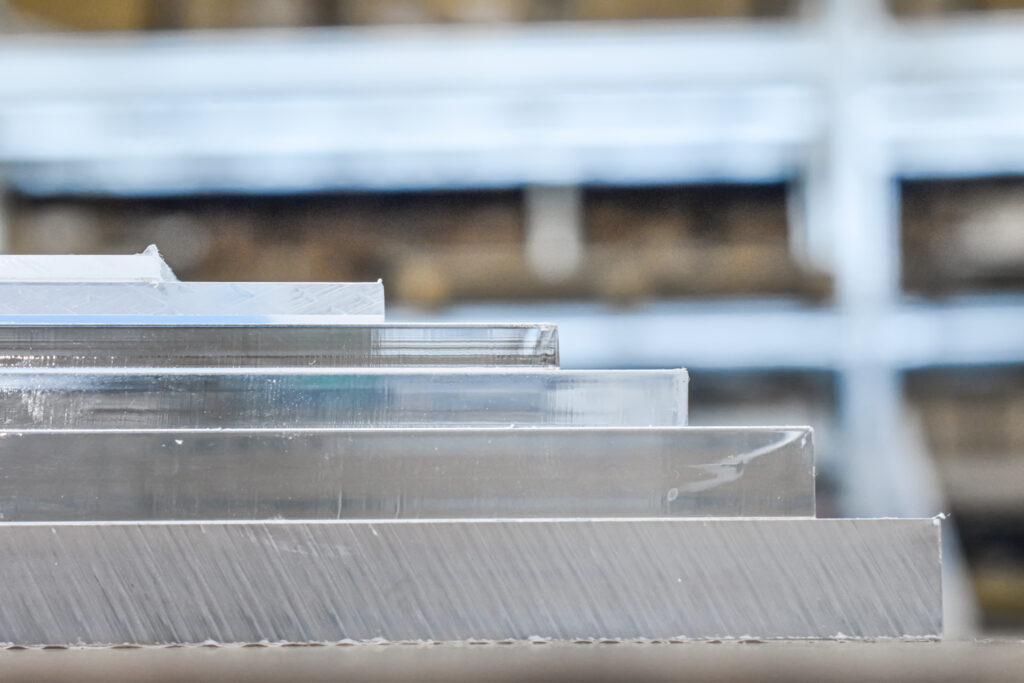 spessori lastre in plexiglass