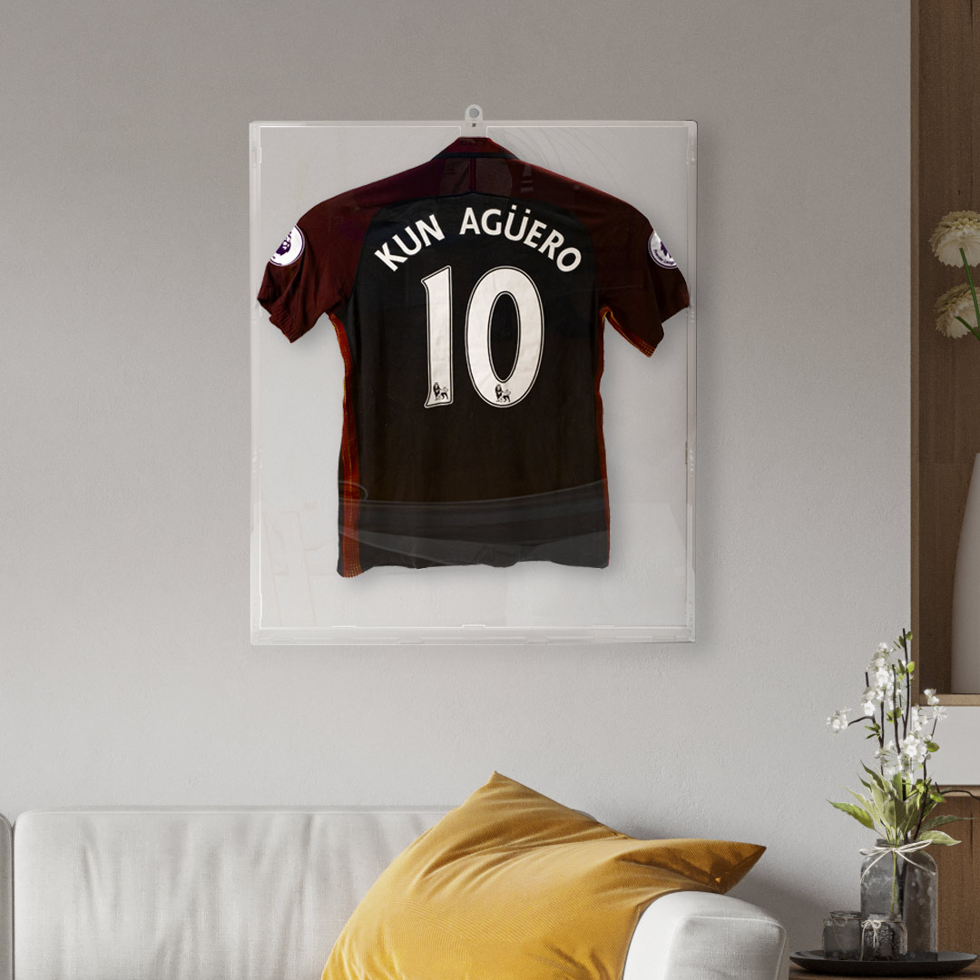teca in plexiglass per maglie