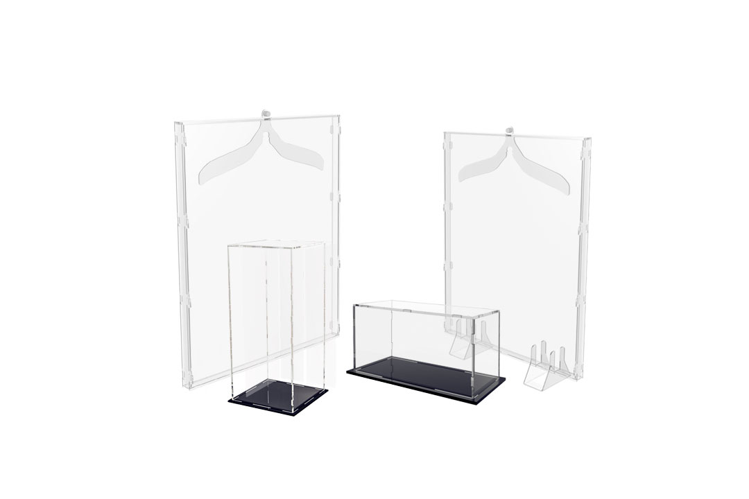 teche su misura in plexiglass
