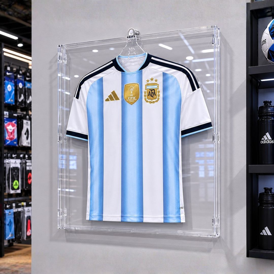 teca da parete per maglie sportive