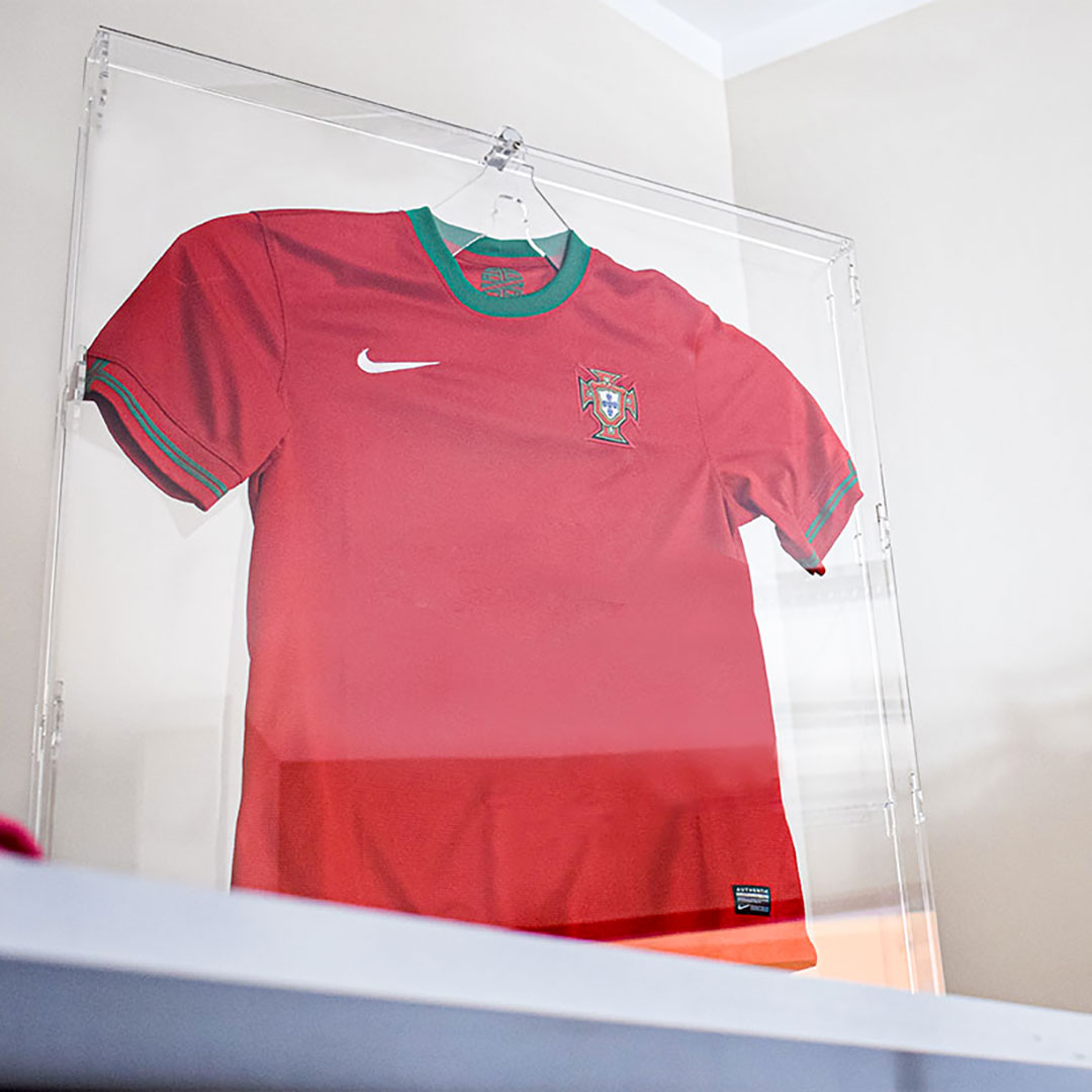 teca per maglie sportive da collezione